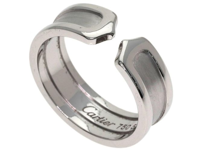 Anillo C2 Band en oro blanco de 18K Cartier