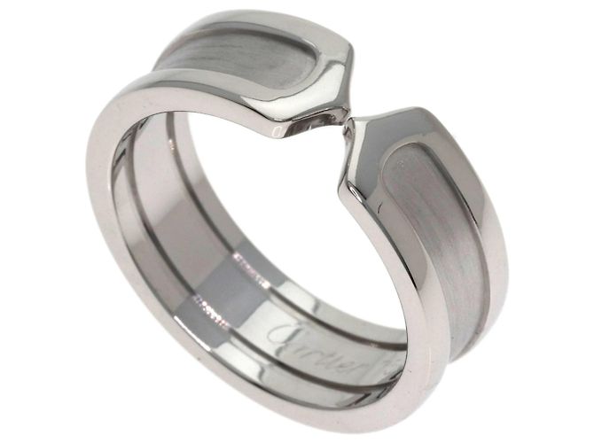 Anillo C2 Band en oro blanco de 18K Cartier