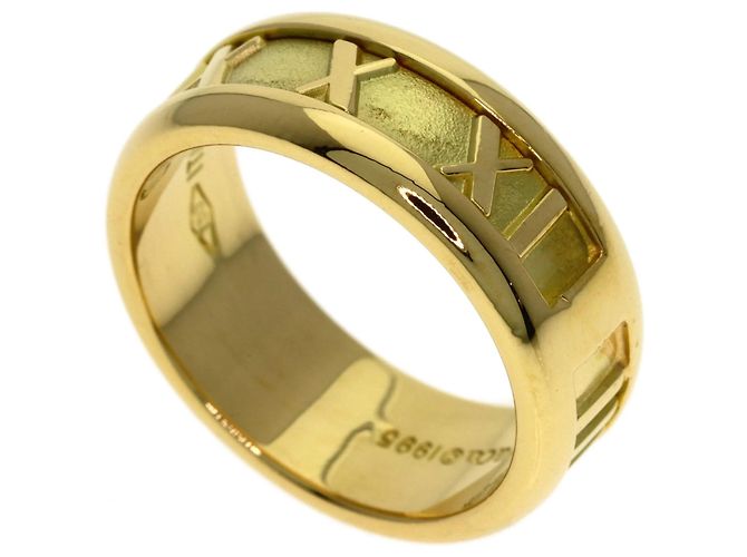 Anillo Atlas de Tiffany & Co. en oro amarillo de 18K