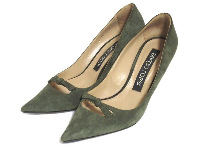 Autre Marque Sergio Rossi Suede Pumps