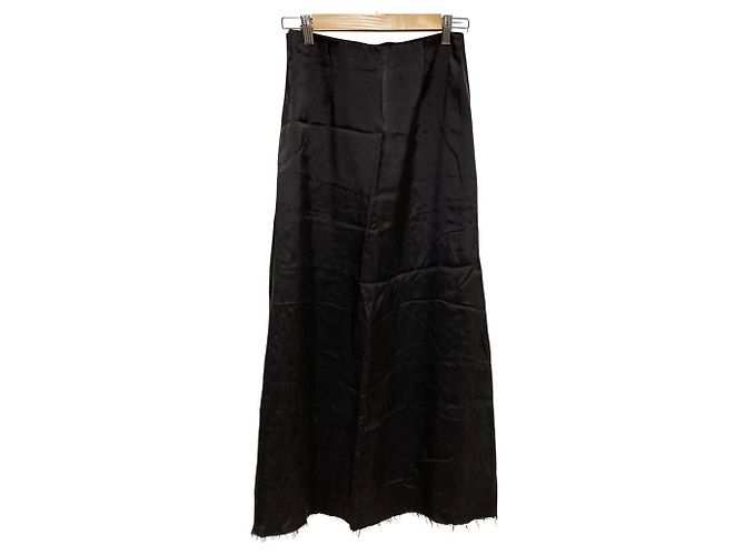 Autre Marque Langer Rock BRILL Cu Bias Schwarz