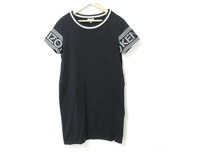 Vestido camiseta Kenzo Negro