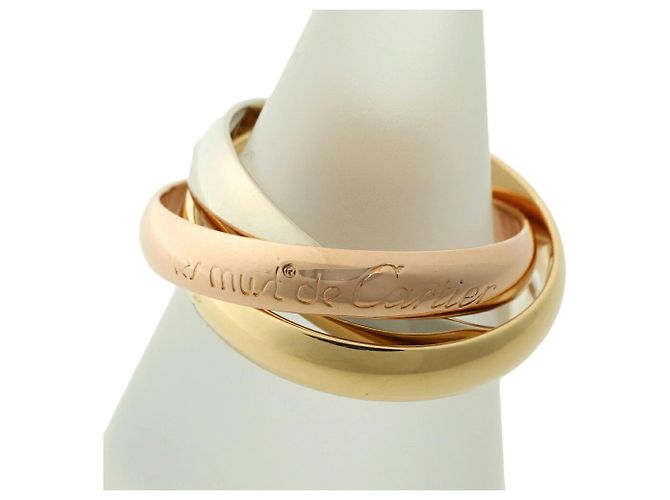 Cartier Trinity Ring in 18K Gold Golden