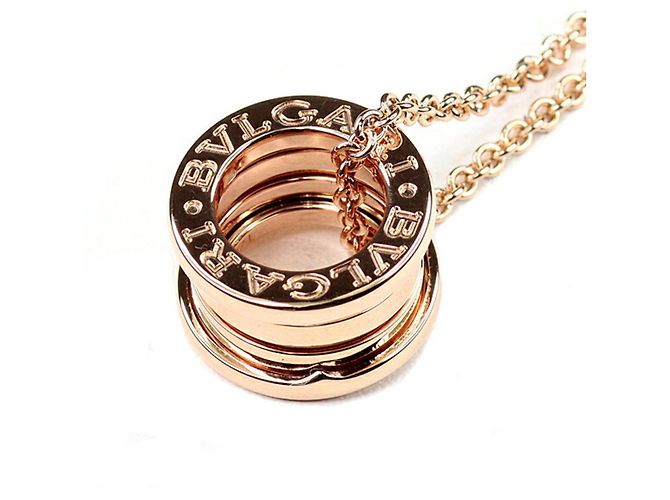 Bulgari Colar Bvlgari B.zero1 em ouro rosa Dourado