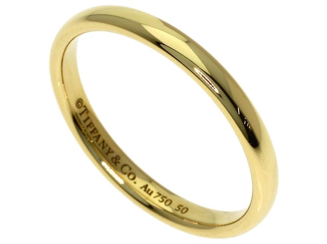 Anillo de boda Tiffany & Co. en oro amarillo de 18K