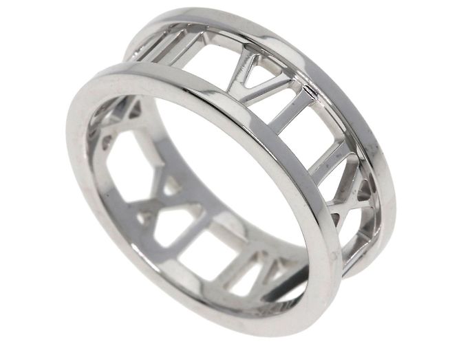 Anillo Open Atlas de Tiffany & Co. en oro blanco de 18K