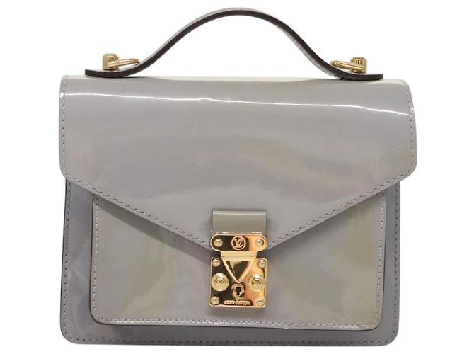 Louis Vuitton Monceau Vernis BB Violet