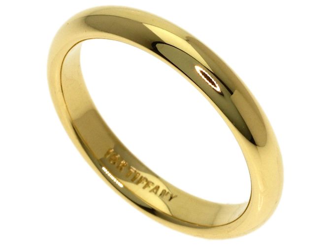 Anillo de boda Tiffany & Co. en oro amarillo de 18K