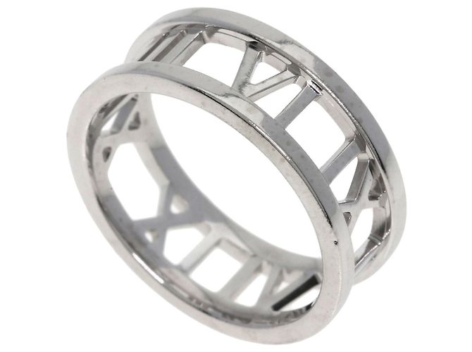 Anillo Open Atlas de Tiffany & Co. en oro blanco de 18K