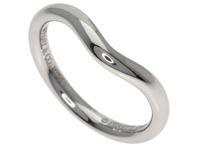 Tiffany & Co. geschwungener Ring aus Platin