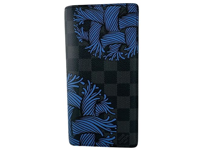 Louis Vuitton Damier Long Wallet Black
