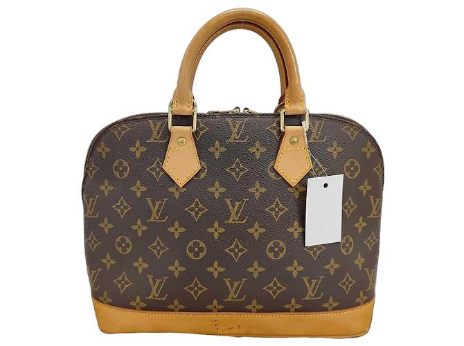 Bolsa Louis Vuitton Alma em Canvas Monogram MM Marrom