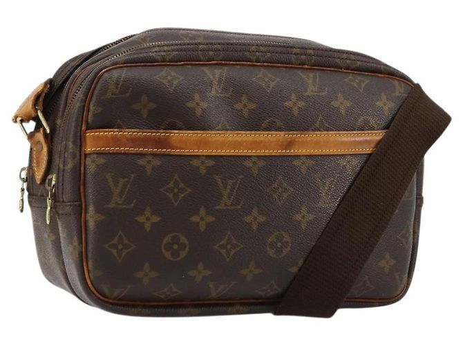 LOUIS VUITTON Borsa a Spalla Monogram Reporter PM M45254 LV Auth hk3772 Monogramma