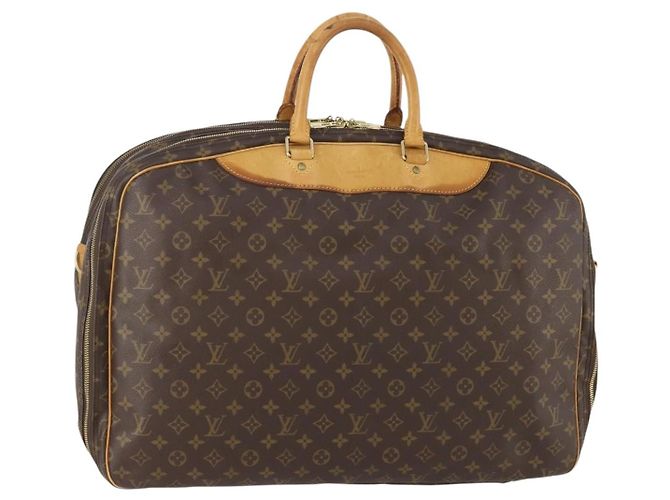 LOUIS VUITTON Monogram Alize 1 Posh Boston Bag M41393 LV Auth ep14616 Monogramme