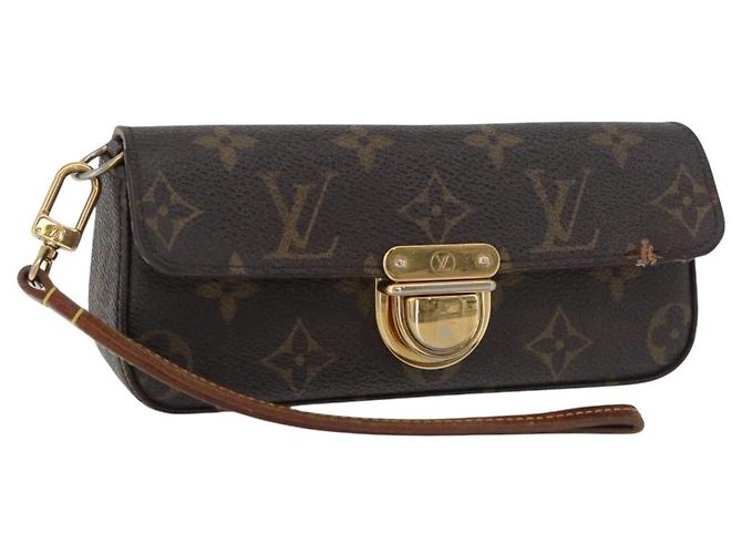 LOUIS VUITTON Monogram Pochette lagoon Glasses Case M60008 LV Auth BA12613