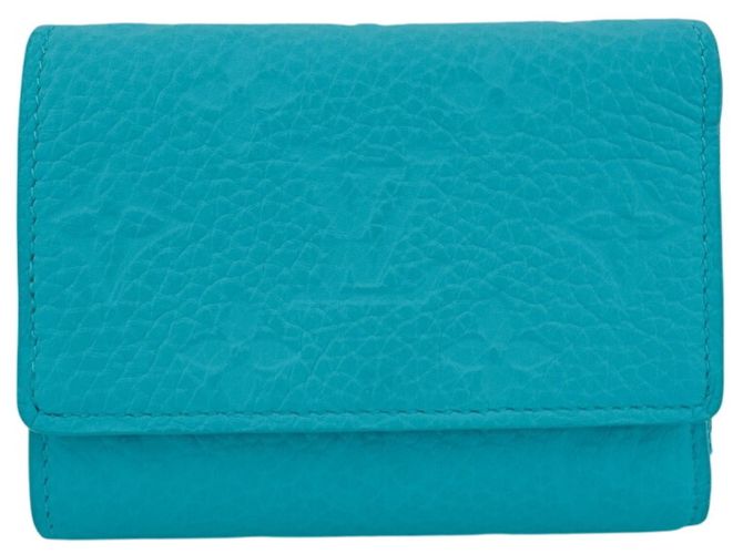 Cartera tríptico Louis Vuitton en azul