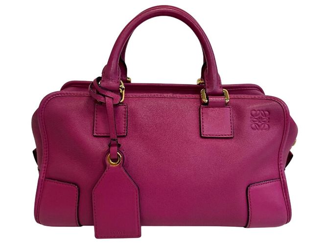 Bolsa de ombro Loewe Amazona 28 em rosa