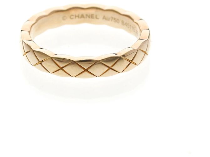 Anello Chanel Coco Crush Mini in oro rosa D'oro
