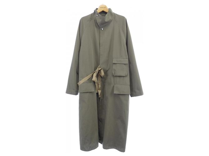 Autre Marque Abrigo YOKE Verde Caqui