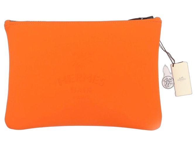 Hermès Pochette Hermes Neoban Laranja