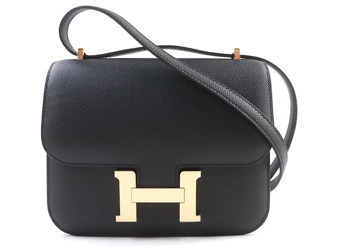 Hermès Borsa a tracolla Hermes Constance 3 Mini Epsom Nero 