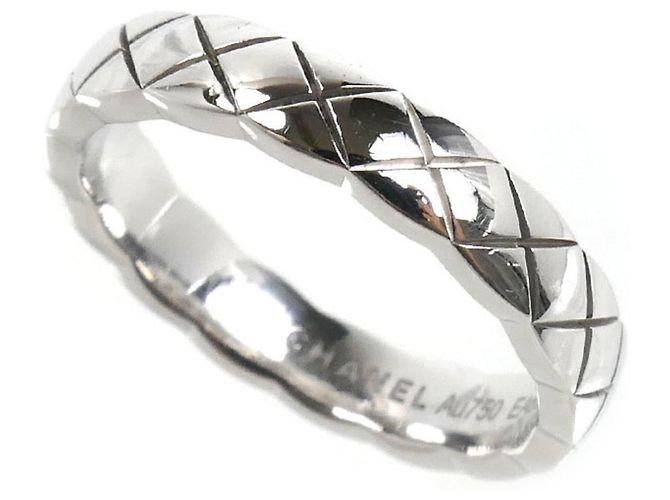 Anello Coco Crush in oro bianco 18K Chanel