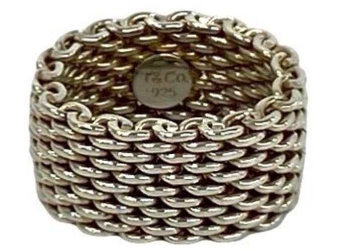 Tiffany & Co Tiffany Vintage Somerset Ring Silvery