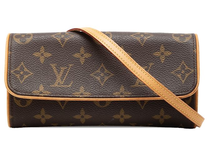 Louis Vuitton Pochette Twin PM Marron Monogram Braun