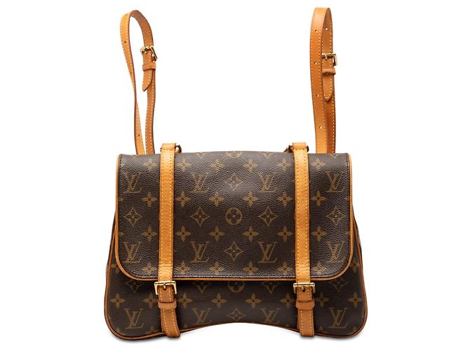 Mochila Louis Vuitton Monogram Marelle Marrom