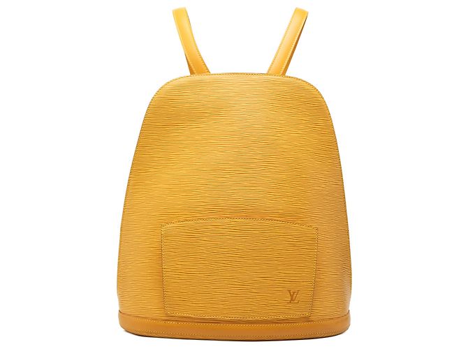 Louis Vuitton Yellow Epi Gobelins Jaune