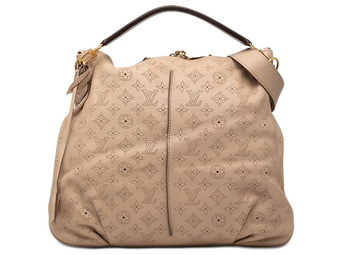Louis Vuitton Beige Monogram Mahina Selene MM