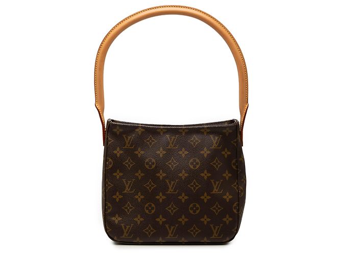 Louis Vuitton Marrom Monogram Looping MM