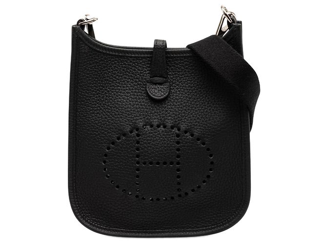 Hermès Black Clemence Evelyne 16 Amazone Noir