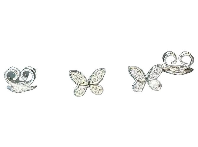 Graff Butterfly Diamant-Ohrringe Silber