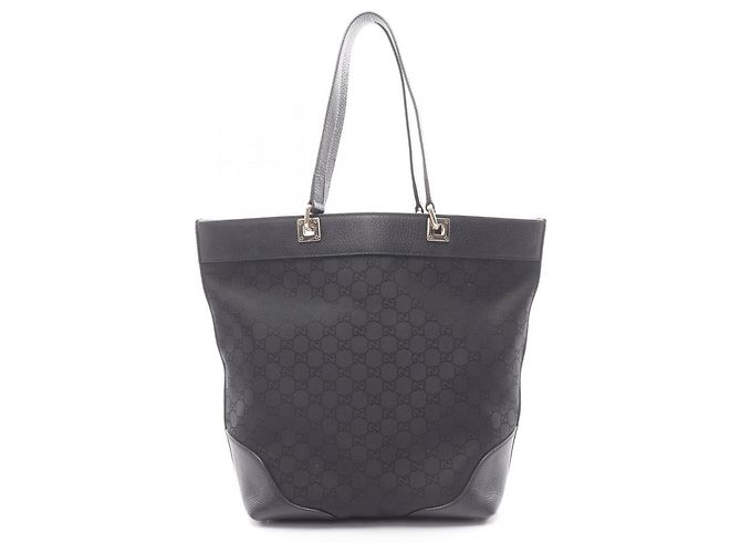 Sac cabas Gucci GG Pattern Noir