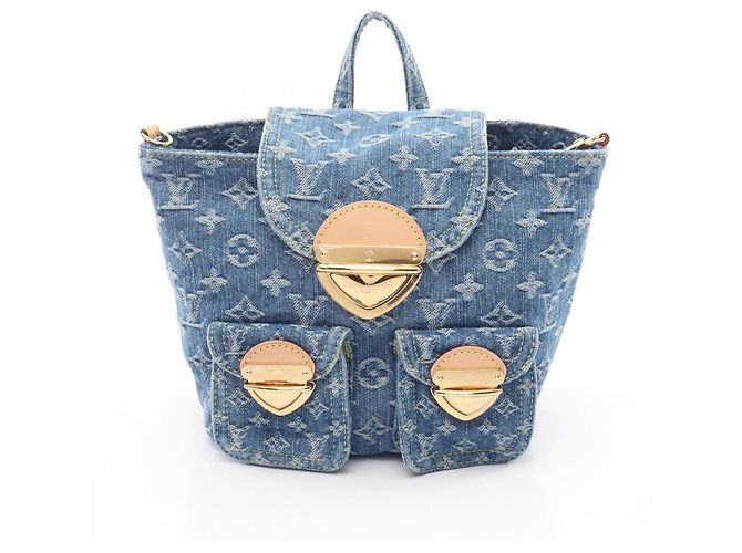 Mochila/Bolso Louis Vuitton Venice Monogram Denim Azul