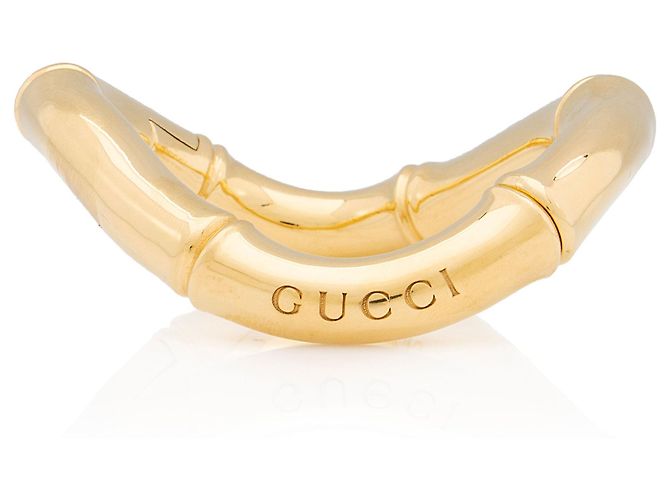Bracciale Gucci Metal Bamboo D'oro Metallico