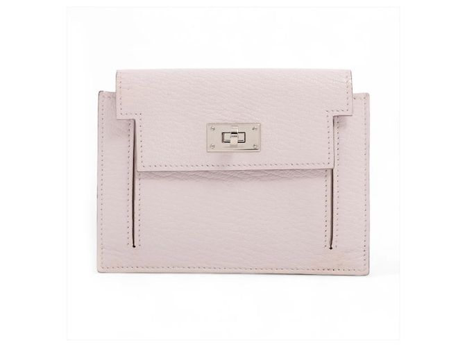 Hermès Cartera compacta Hermes Kelly Pocket Rosa