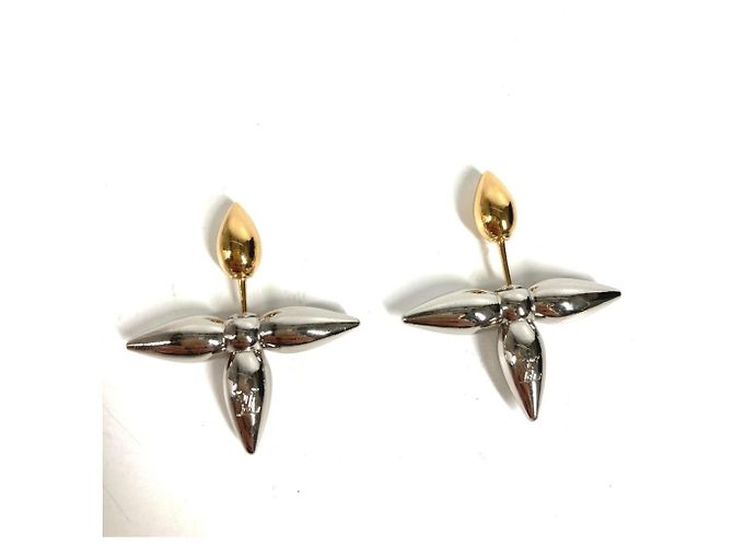 Louis Vuitton Ohrringe Louisette Silber Golden