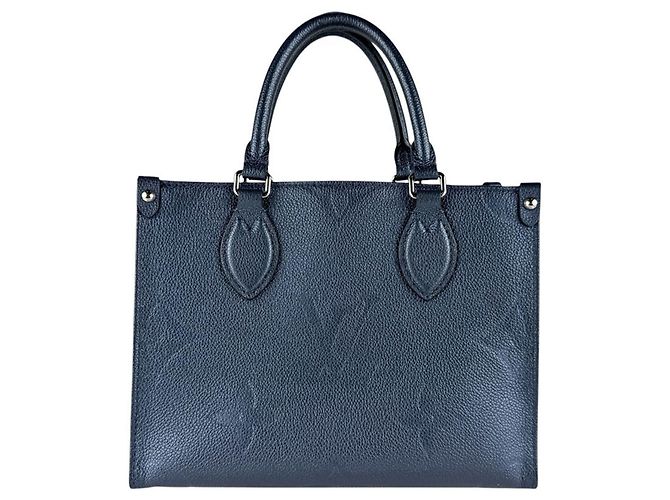Borsa Louis Vuitton Monogram Empreinte Blu
