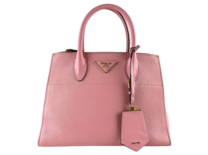 Bolsa de couro Prada Paradigm Rosa