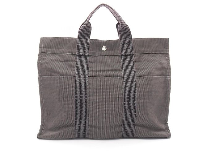 Hermès Sac cabas Hermes Herline MM Marron