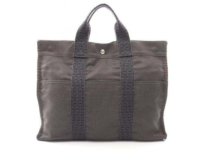 Hermès Sac cabas Hermes Herline MM Marron