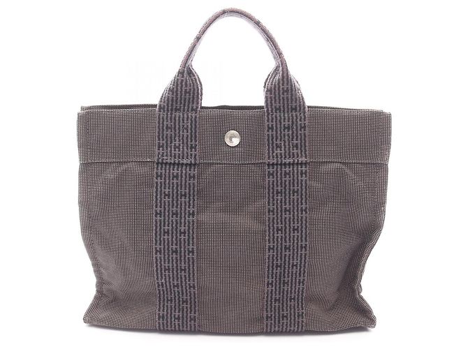 Hermès Borsa Tote Hermes Herline PM Marrone