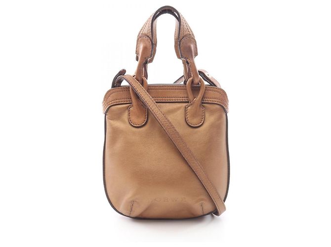 Bolsa 2-Way Loewe Fiesta Marrom