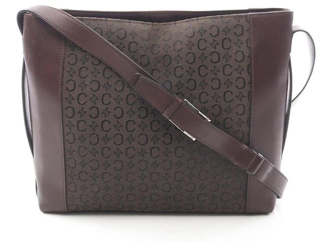 Céline Borsa a Spalla Celine C Macadam Marrone 