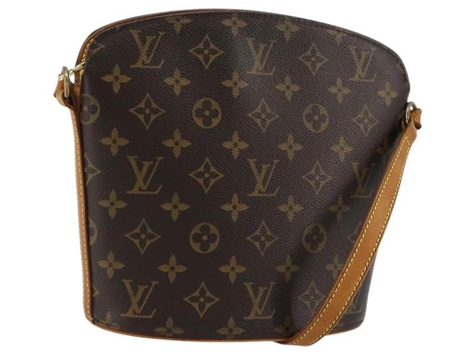 LOUIS VUITTON Monogram Drouot Shoulder Shoulder Bag M51290 LV Auth ka4331 Monograma