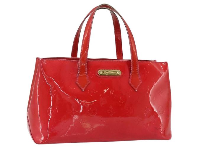 LOUIS VUITTON Borsa Monogram Vernis Wilshire PM Rose Pop M93643 Auth 179756 Rosa