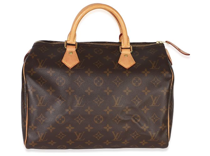 Louis Vuitton Monogram Canvas Speedy 30 Marrom