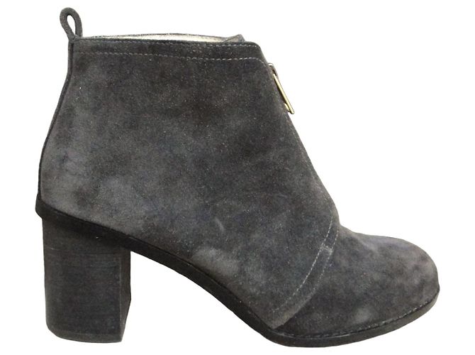 Bottines Paul Smith Parton en daim gris